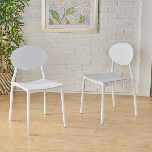 Indoor Plastic Chair (Set of 2) - NH525603