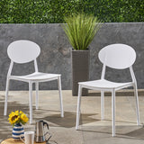 Outdoor Plastic Chairs (Set of 2) - NH315603