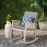 Outdoor Acacia Wood Rocking Chair - NH886903