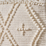 Boho Handcrafted Fabric Pouf - NH763513