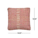 Indoor Boho Yarn Throw Pillow - NH449703