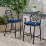 Outdoor Barstool with Cushion (Set of 2) - NH141013