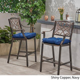 Outdoor Barstool with Cushion (Set of 2) - NH121013