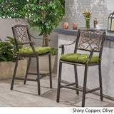 Outdoor Barstool with Cushion (Set of 2) - NH121013