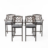 Outdoor Barstool with Cushion (Set of 4) - NH071013
