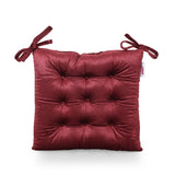 Tufted Velvet Dining Chair Cushion Pads (Set of 2) - NH578013