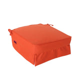 Indoor Fabric Classic Skirted Chair Cushion Pad - NH450013