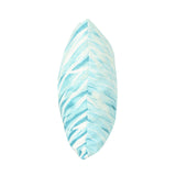 Outdoor Cushion, 17.75" Square, Palm Fronds, White, Teal - NH251703