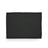 Modern Yarn Throw Blanket, Black - NH304903