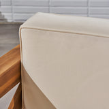 Outdoor 7 Seater Acacia Wood Sectional Sofa Set - NH034803