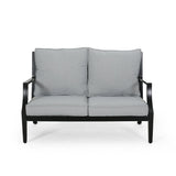 Outdoor Aluminum Loveseat and Coffee Table Set - NH153803