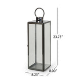 24" Modern Outdoor Stainless Steel Lantern - NH362013