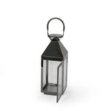 16" Modern Outdoor Stainless Steel Lantern - NH762013