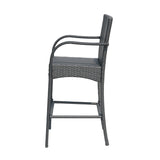 Outdoor Wicker Barstool Chair (Set of 2) - NH243113