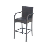 Outdoor Wicker Barstool Chair (Set of 2) - NH243113