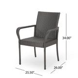 Outdoor Wicker Dining Chair (Set of 2) - NH070113