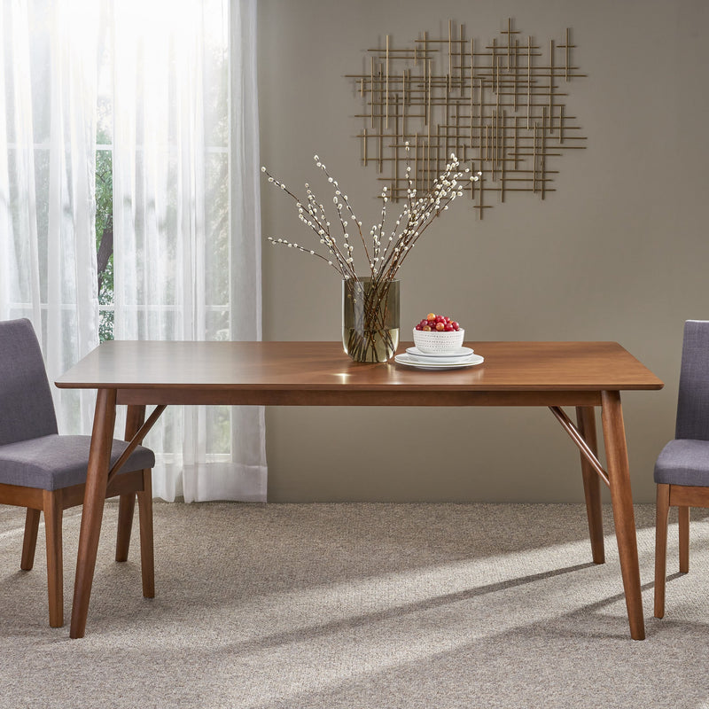 Wooden Six Seater Dining Table - NH960903