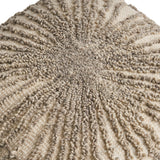 Boho Wool and Cotton Ottoman Pouf - NH023903
