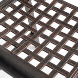 Outdoor 28" Aluminum Barstool (Set of 4), Copper Finish - NH048803