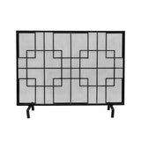 Modern Single PanelIron Firescreen - NH542903