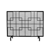 Modern Single PanelIron Firescreen - NH542903