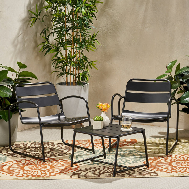 Outdoor Modern 2 Seater Chat Set - NH773113