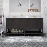 72" Wood Bathroom Vanity (Counter Top Not Included) - NH478703