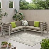 Outdoor Modern 5 Seater Sectional Sofa - NH996113