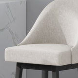 Modern Upholstered Swivel Bar Stool - NH253113