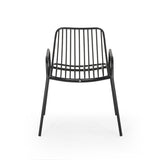 Outdoor Modern Iron Club Chair (Set of 2) - NH927013