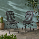 Outdoor Wicker Dining Chair (Set of 2) - NH199903