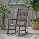 Outdoor Acacia Wood Rocking Chair - NH896903