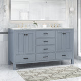 60" Wood Bathroom Vanity (Counter Top Not Included) - NH088703