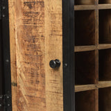 Industrial Design Wine Rack Bar Cabinet - NH303013