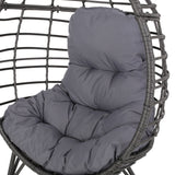 Indoor Wicker Egg Chair with Cushion - NH123113