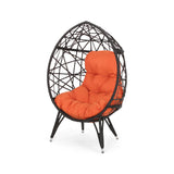 Indoor Wicker Egg Chair with Cushion - NH323113