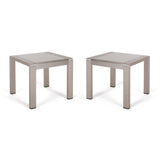 Outdoor Aluminum Side Table (Set of 2) - NH501903