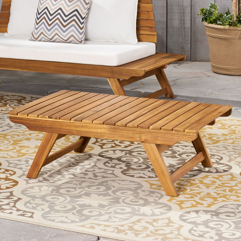 Outdoor Wooden Coffee Table - NH671903