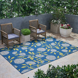 Outdoor Floral Area Rug - NH625803