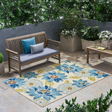 Outdoor Floral Area Rug - NH135803