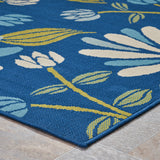 Outdoor Floral Area Rug - NH535803