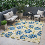 Outdoor Floral Area Rug - NH735803