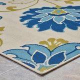 Outdoor Floral Area Rug - NH735803