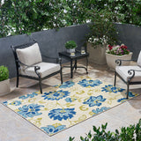 Outdoor Floral Area Rug - NH735803