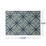 Outdoor Medallion Area Rug - NH855803