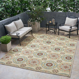 Outdoor Medallion Area Rug - NH306803