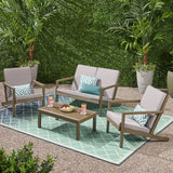 Outdoor 4 Seater Chat Set with Cushions - NH182903