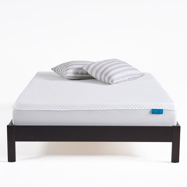 10" Medium Soft Cool to Touch Mattress, White and Gray - NH667903