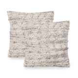 Boho Cotton Throw Pillow - NH406113