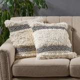 Boho Cotton Pillow Cover (Set of 2) - NH875013